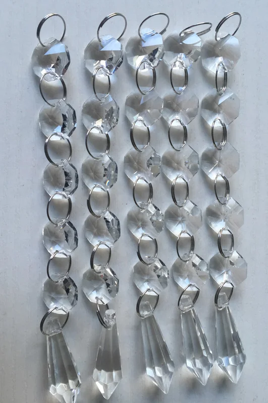 50PCS/LOT,150MM Garland Diamond Strand Glass Crystal Chandelier parts