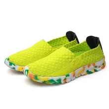 Женская Повседневная обувь красивые летние брендовые ручной тканые Обувь Best качество дышащие модные удобные Для женщин тканые Обувь