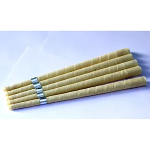 Image 1 - 568 pcs=284 pairs,smoke free and CE qualified beewax ear candle,with medical grade organic muslin fabric ear wax candling candle