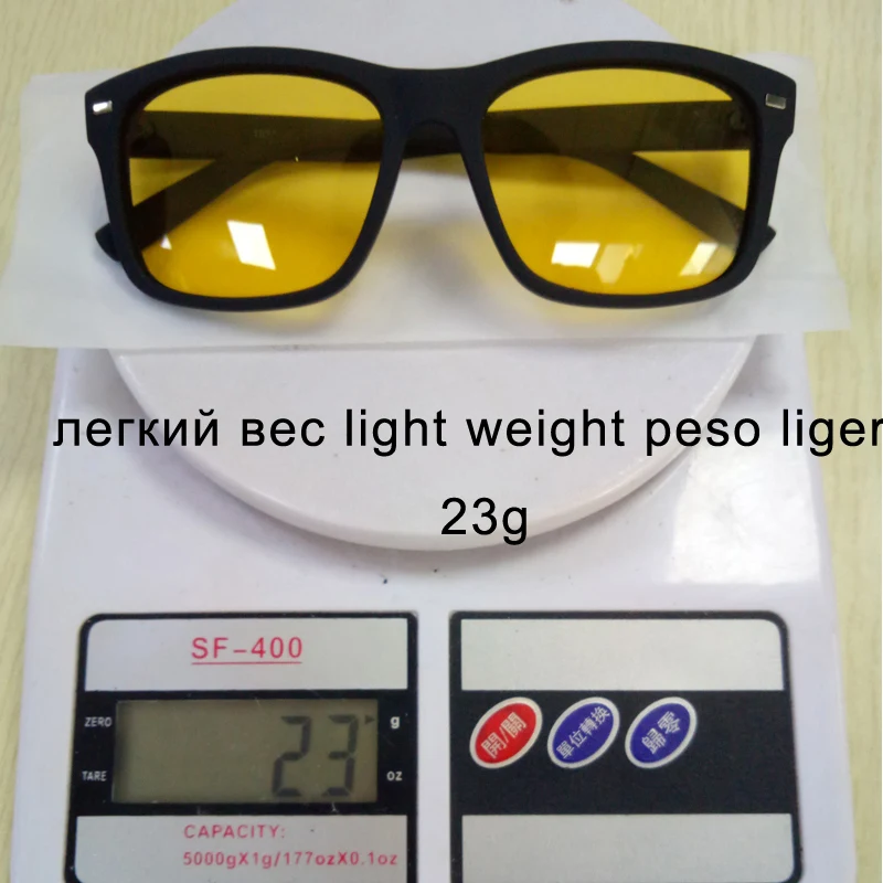 Longkeader, хит, мужские поляризованные солнцезащитные очки, желтые линзы, очки для ночного вождения, очки, антибликовые, поляризатор, очки