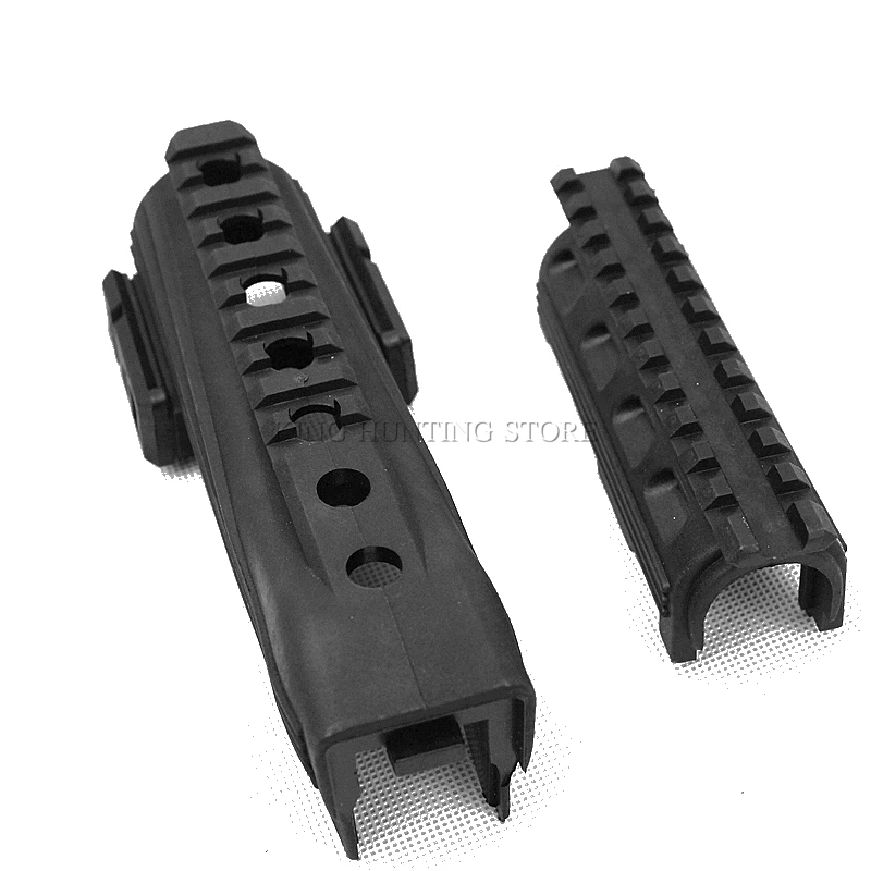 اكسسوارات الصيد التكتيكية الادسنس shoot ak 47 سترايك البوليمر handguards العلوي السفلي picatinny القضبان و إدراج ak سلسلة