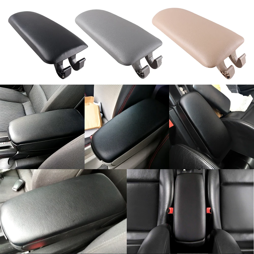 

PU Leather Car Center Console Armrest Cover Lid for Audi A4 B6 A6 S4 2001 - 2006 2002 Car Tuning Armrest Soft Pad Accessories