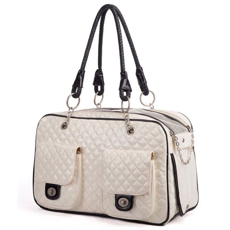 Модная переноска для собак, дышащая сумка для собак, искусственная кожа, сумка на плечо, переносная сумка для щенков, легкие товары для домашних животных