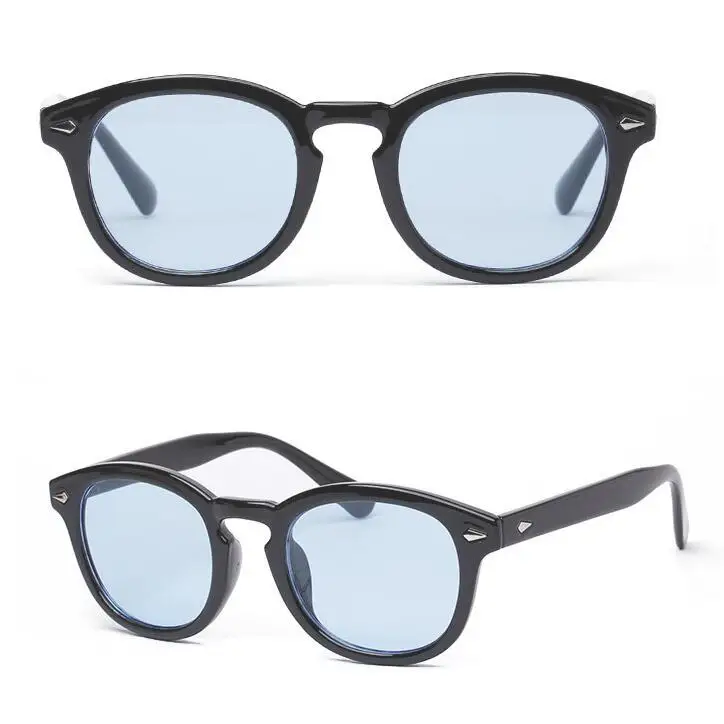 Винтаж ретро-очки для чтения модные Джонни Деппом черный полный обод+ 50+ 75+ 1+ 125+ 150+ 175+ 2+ 250+ 3+ 350+ 375+ 4+ 425+ 450