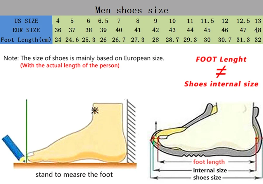 men size 36-48