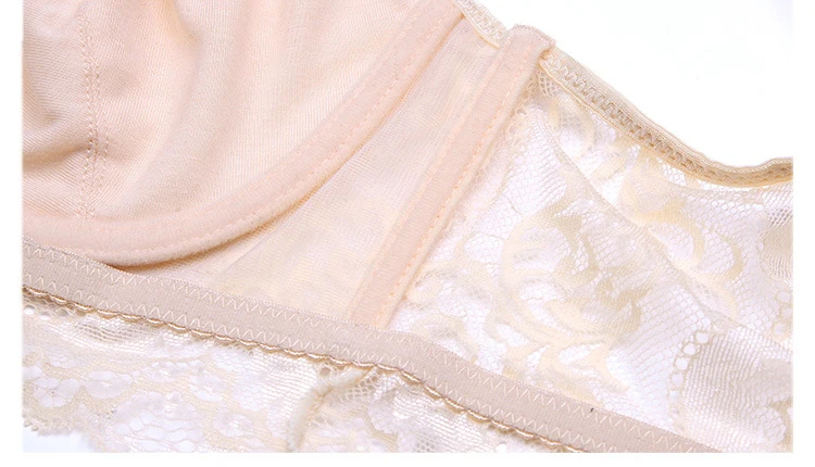 Bras For Women Sexy Lace Bra Lace Bralette Bras For Women Plus Size Underwir Top Plus Size Bra Full Cup White 8 