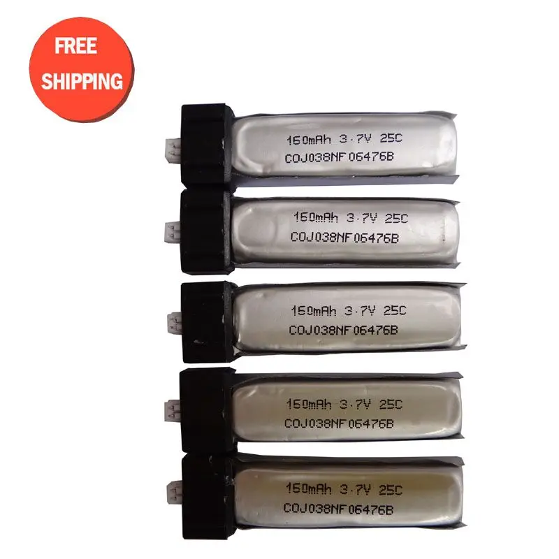 5X Flytown nano tech 160 мАч 3.7 В 25C Lipo E-flite Blade Nano CPX QX MCX MSR X 4 Parkzone Т-28 Trojan Ультра Микро | Игрушки