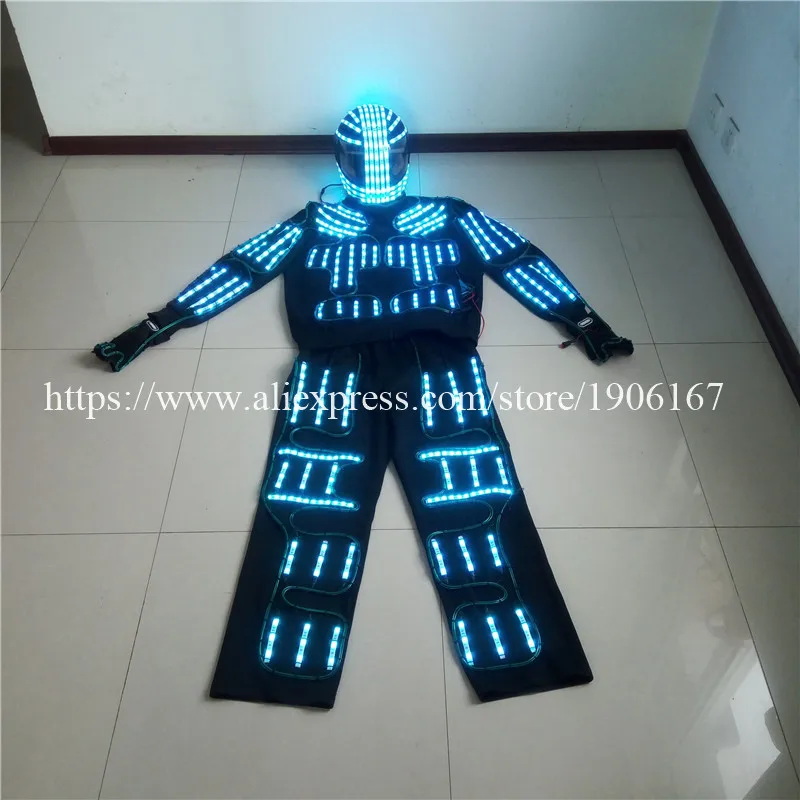 Free shipping LED Robot LED Costume David Guetta robot suit LED robot suit Robot clothes06