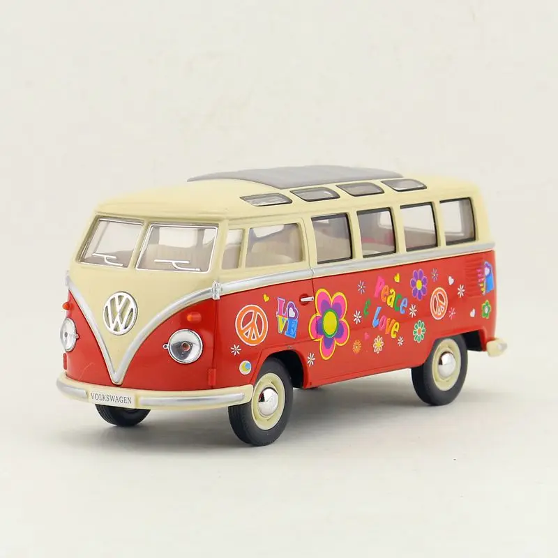 

Free Shipping/KiNSMART Toy/Diecast Model/1:24 Scale/1962 Volkswagen Classical Bus Special Car/Educational Collection/Gift/Kid