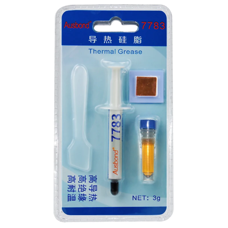 

Thermal Compound Paste FOR Grease CPU Heatsink XBOX PS4 Thermal Grease 7783 7921 MX-4 ICD7 Thermal Paste 6W/M.K Wholesale