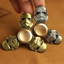 Star Wars Darth Vader Fidget Spinner Finger Kirsite Metal EDC Hand Spinner For Autism ADHD Relief
