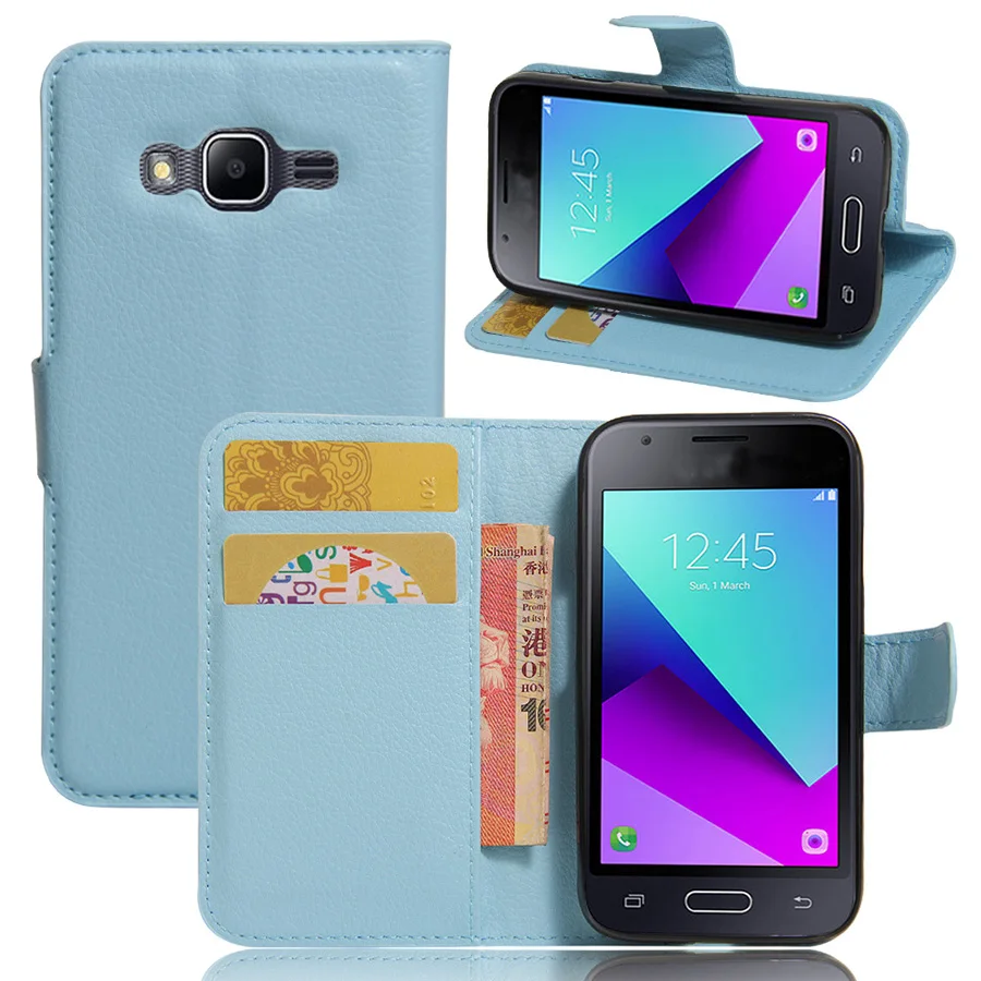 Модный чехол кошелек из искусственной кожи для Samsung Galaxy J106 J1 Mini Prime защитный