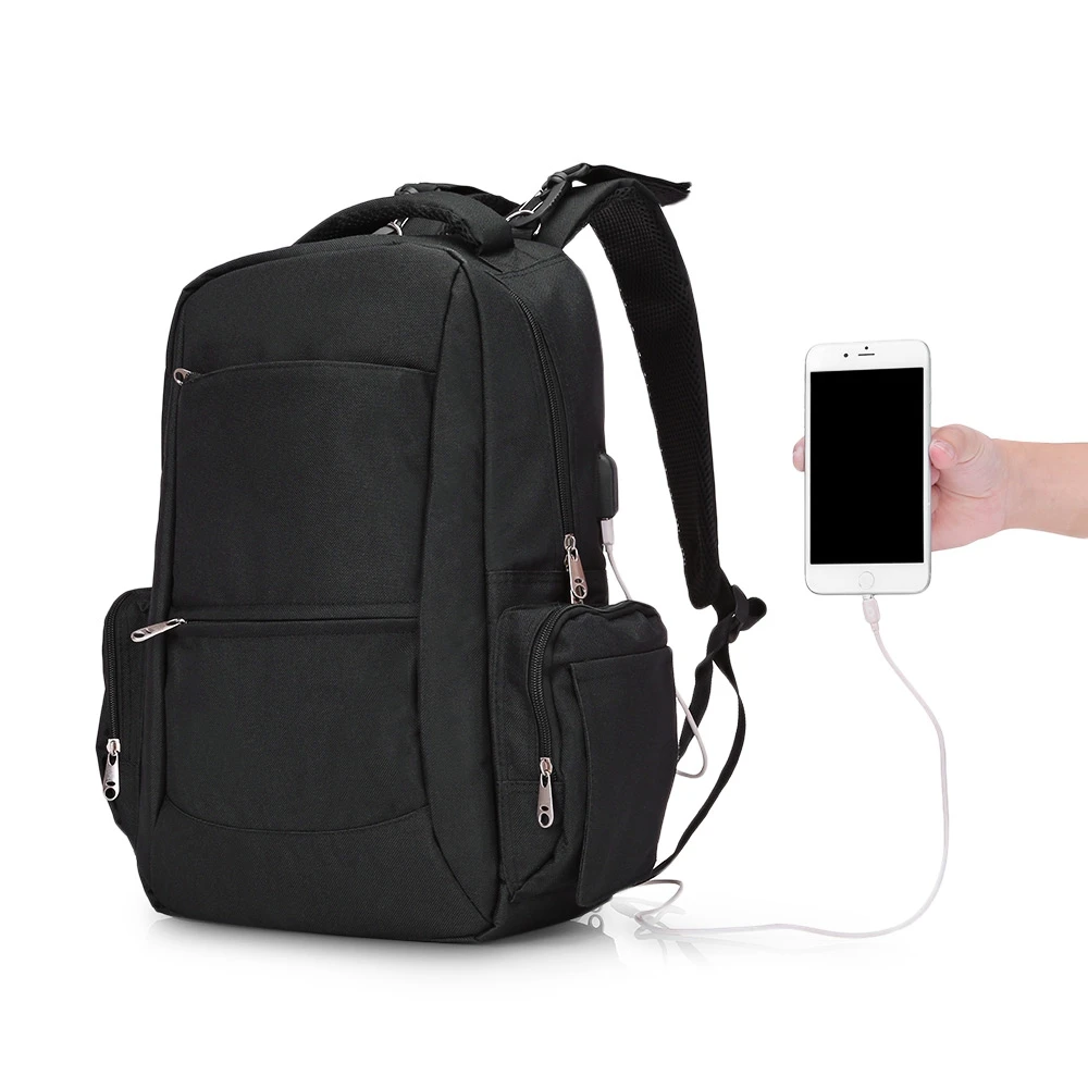 Diaper Bag Large Capacity Multifunctional Backpack Maternity Bag with Charging Cable Baby Travel Backpack Diaper Organizer Bag (6)