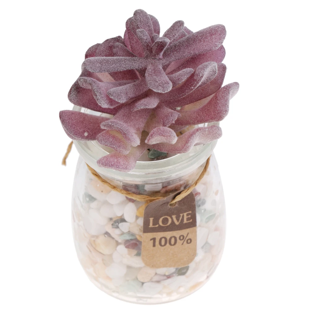 Mini Simulation Succulent Artificial Plants Tabletop Decor for Home Garden Cafe House Ornament Shop Window Display Photo Props