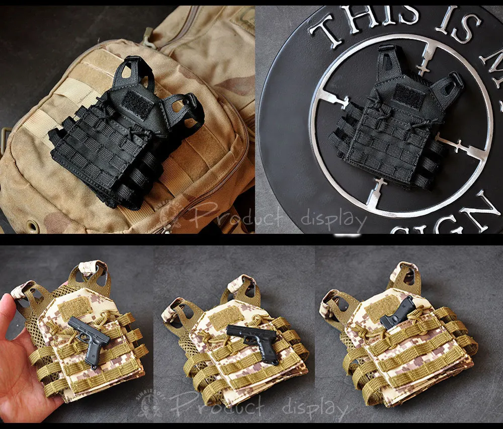 SINAIRSOFT JPC тактический военный Molle мини жилет koozie охотничий Открытый регулируемый ремень журнал орнамент кулон США