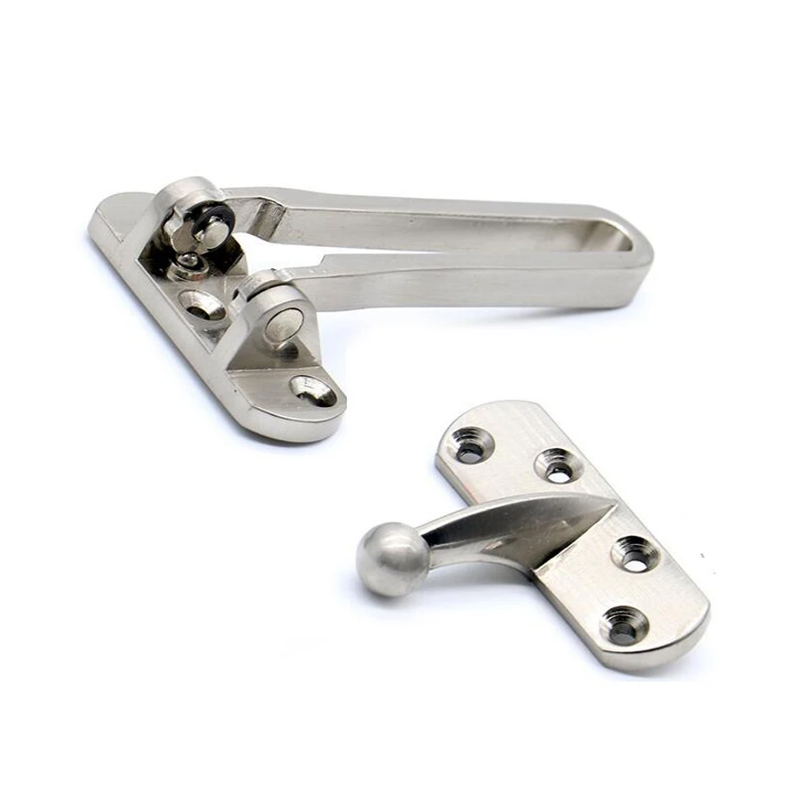 Замок защелка YUMORE из нержавеющей стали 304 с защитой от кражи|door chain|chain latch lockdoor chain