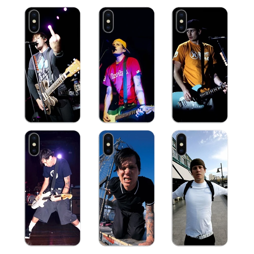 Silicone Phone Bag Case For Huawei G7 G8 P7 P8 P9 Lite Honor 4C 5X 5C 6X Mate 7 8 9 Y3 Y5 Y6 II 2 Pro 2017 Blink 182 Tom Delonge |