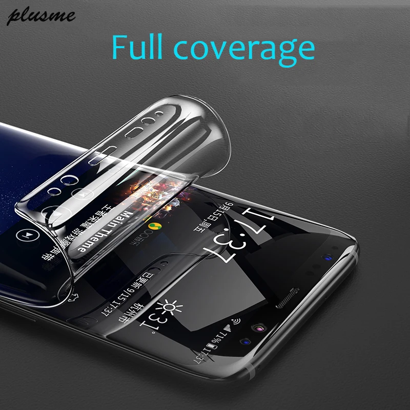 

Full Soft Hydrogel Film Screen Protector For Samsung Galaxy Note 9 8 A9 Star Lite S7 Edge Protective For Samsung S9 S8 A8 Plus