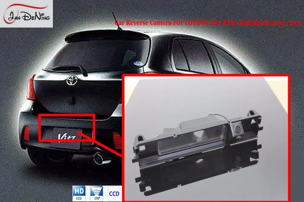 JanDeNing HD CCD Автомобильная камера заднего вида парковочная/резервная