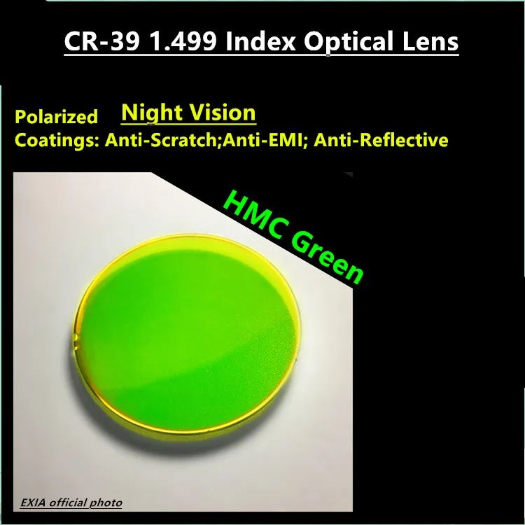 Блестящие зеркальные поляризованные солнцезащитные очки Ice Blue RX по рецепту EXIA, серия оптических KD-320