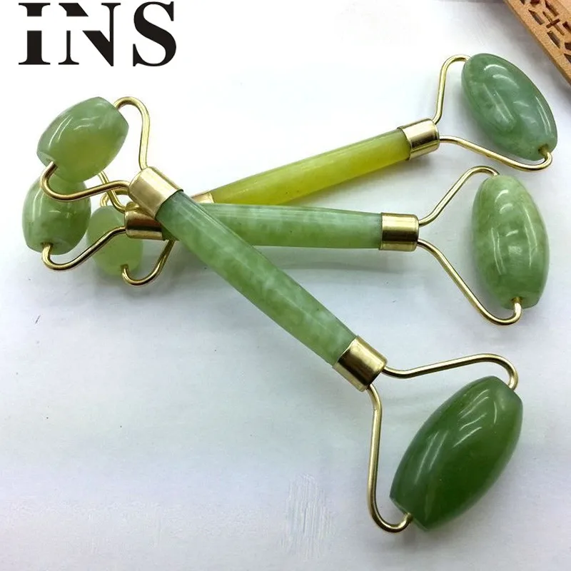 Murah Wajah Pijat Jade Roller Wajah Tubuh Kepala Leher Perangkat Pijat Batu Alam Kecantikan Levert Dropship