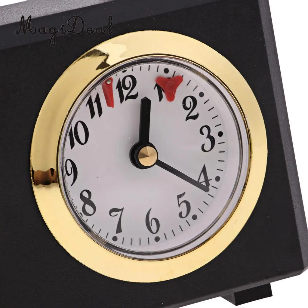 MagiDeal 1Pcs International Chess Game Competition Wind up Count Up Down Timer Wind Up Chess Clock -Camping Hiking Birthday Gift