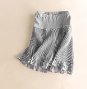 High Waist Pleated Chiffon Maternity Skirts 2018 Spring Summer Pregnancy Belly Pant Skirt Clothing for Pregnant Women SH-S070
