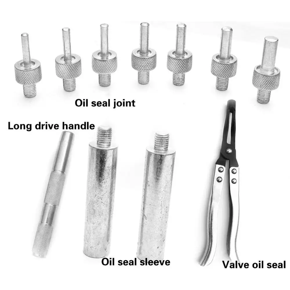11 в 1 Профессиональный Универсальный чехол 11 шт. Авто клапан шток уплотнение плоскогубцы сидения плоскогубцы для удаления установщик набор инструментов