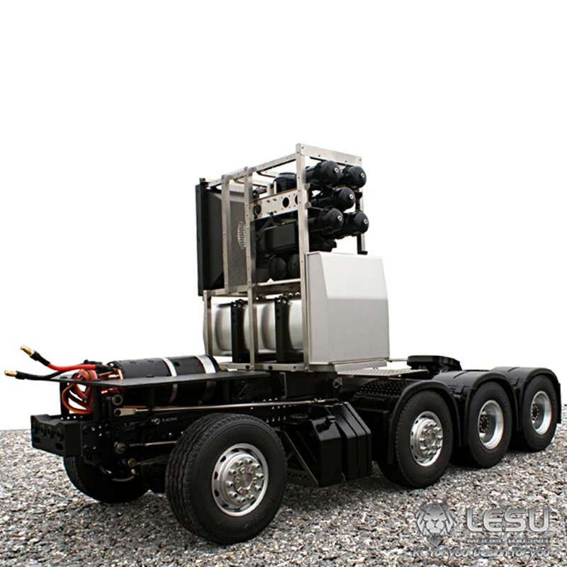 

1/14 truck 1851.3363 full drive 8X8 heavy duty tractor chassis high torque electric model LS-20130010 RCLESU tractor