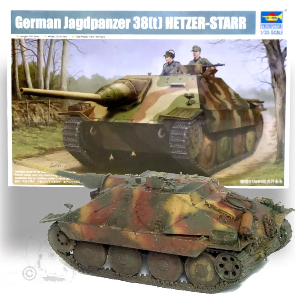 HETZER STARR t Trumpeter 05524 1/35 German Jagdpanzer 38 