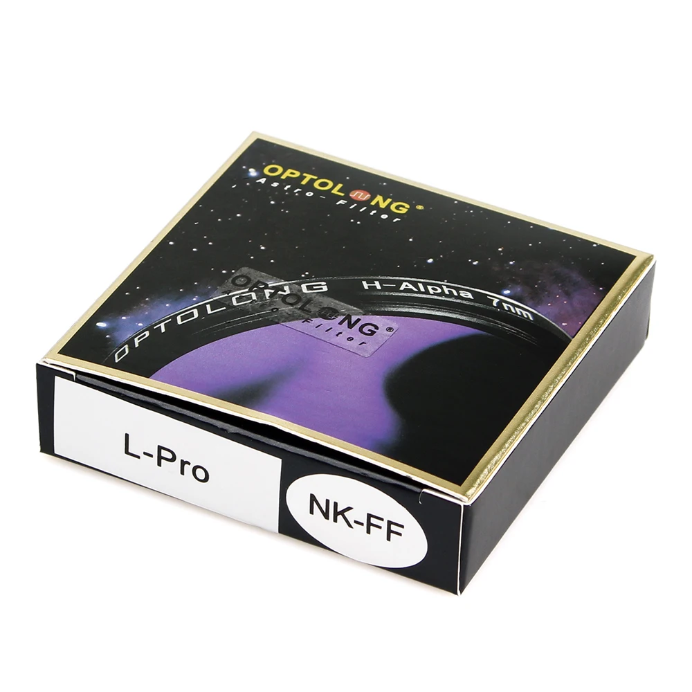 

OPTOLONG NK-FF L-Pro Filter for Astronomy Telescope Camera D600/D610/D700/D750/D800 for Light Pollution Suppression LD1003E