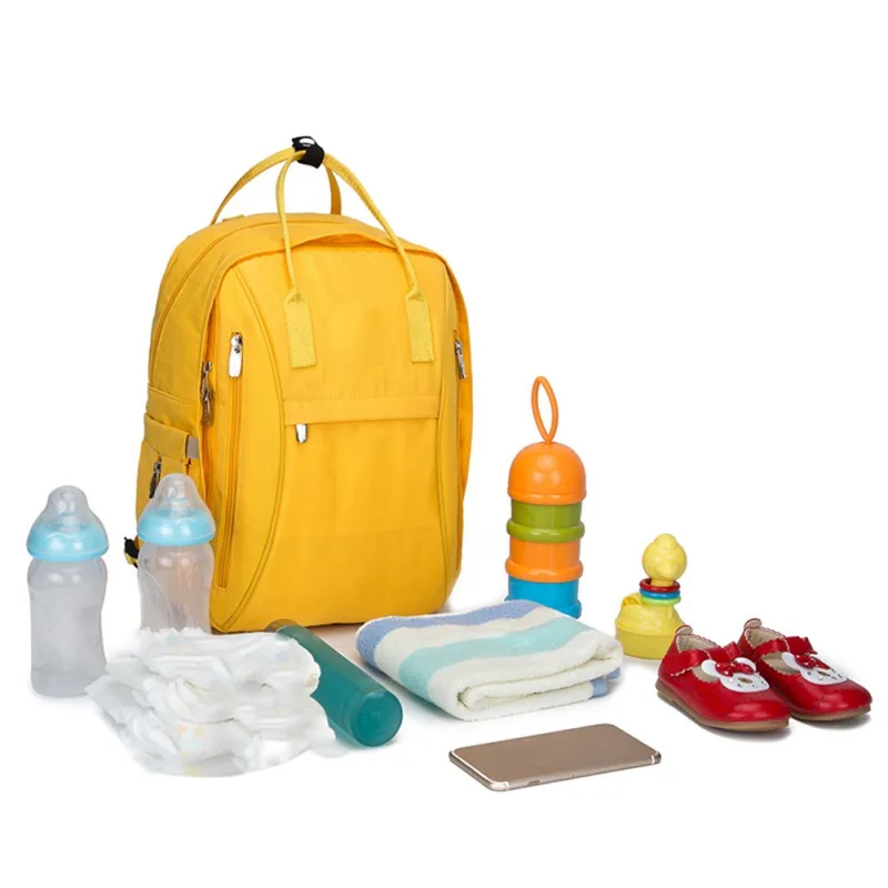 

Large Capacity Nappy Mom Bag Multifunction Backpack Baby Durable Backpack Diapers Waterproof Nappy Bags new
