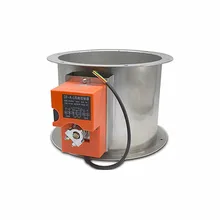 AC220V воздушный клапан регулировки громкости, 51 мм 304 из нержавеющей стали клапан с электрическим управлением, Электрический демпфер трубы клапан-бабочка, J19071