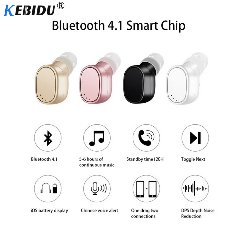 Kebidu, беспроводная Bluetooth гарнитура X12, автомобильные Bluetooth наушники, USB, Магнитная Зарядка, мини Bluetooth наушники, S530, Спортивная гарнитура