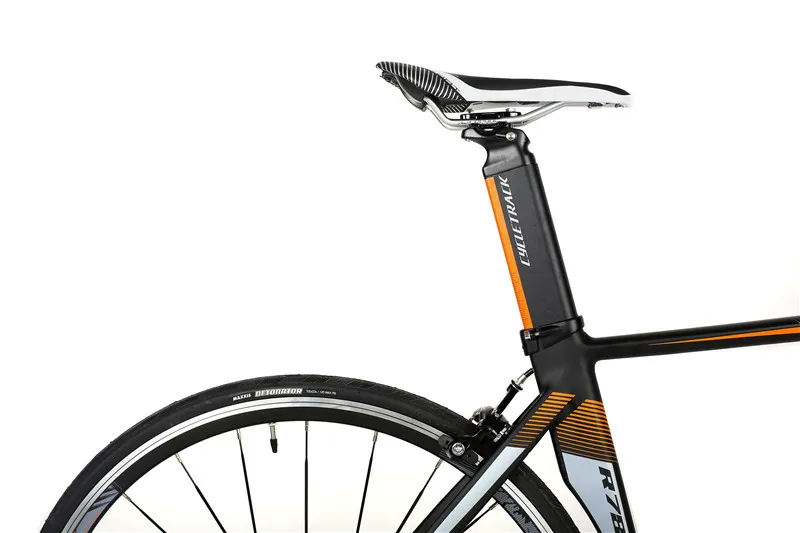 Sale RichBit Ultra Light Weight Road Race Bike 18 Speeds 9 Gears Cassette Carbon Fiber Fork Shimano 3500 700C*46/48cm Frame Road Bike 5