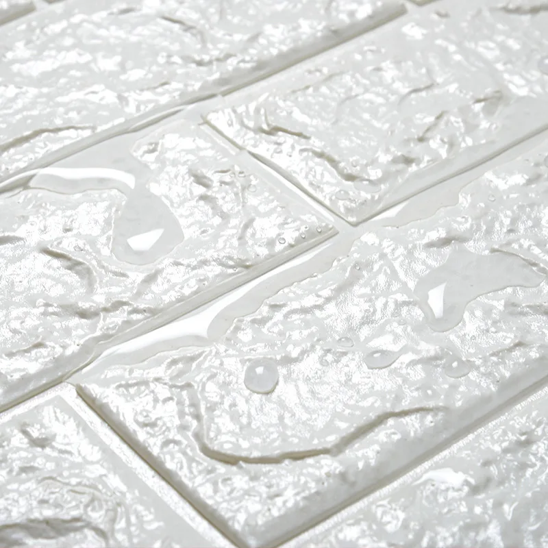 Wallpaper self-adhesive 3d stereo wall stickers bedroom decoration background wall paper foam brick waterproof moisture stickers