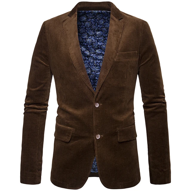 New Fashion Brand Male Winter Business Suit Jacket Coat Retro Style ...