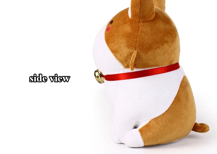 1pcs 1020cm Cute Corgi Dog Plush Toy Stuffed Dolls Lovely Soft Animal Cartoon Dog Plush Keychain for Baby Kids Christmas Gift (6)
