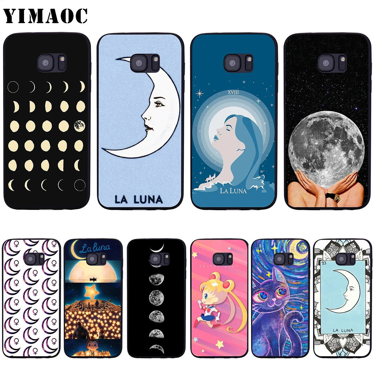YIMAOC Ла-Луна Чехол для Samsung Галактики A7 A8 A9 A10 A20 A30 A40 A50 A70 M10 M20 M30 S10e J6 плюс | Мобильные