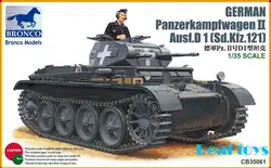 Бронко модель CB35061 1/35 panzerkampfwagen II Ausf d 1 (SD KFZ 121) пластиковая модель комплект