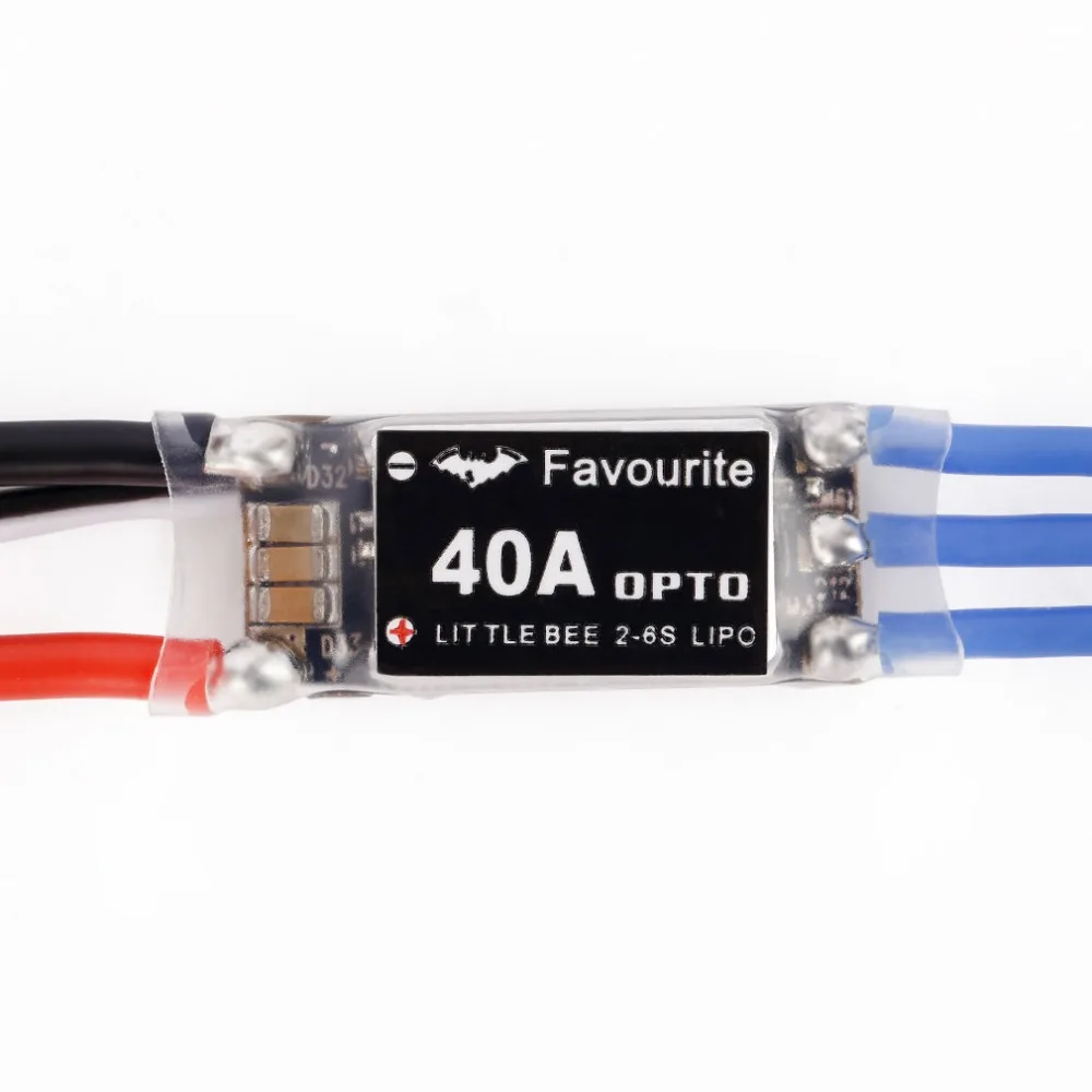 

Little Bee 40A 2-6S LiPoly Violent OPTO ESC Electric Speed Control (No BEC)