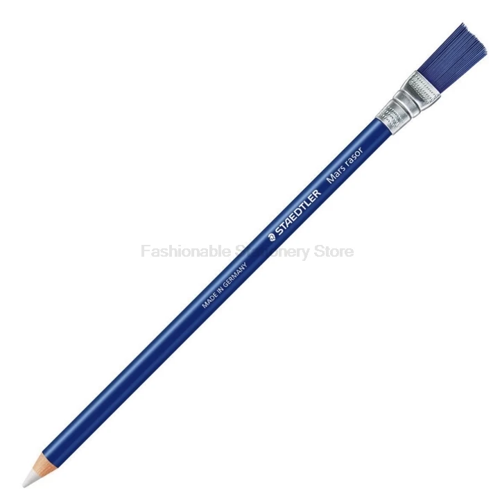 6 pcs STAEDTLER 526 61 Pencil Style Eraser+Brush School Stationery