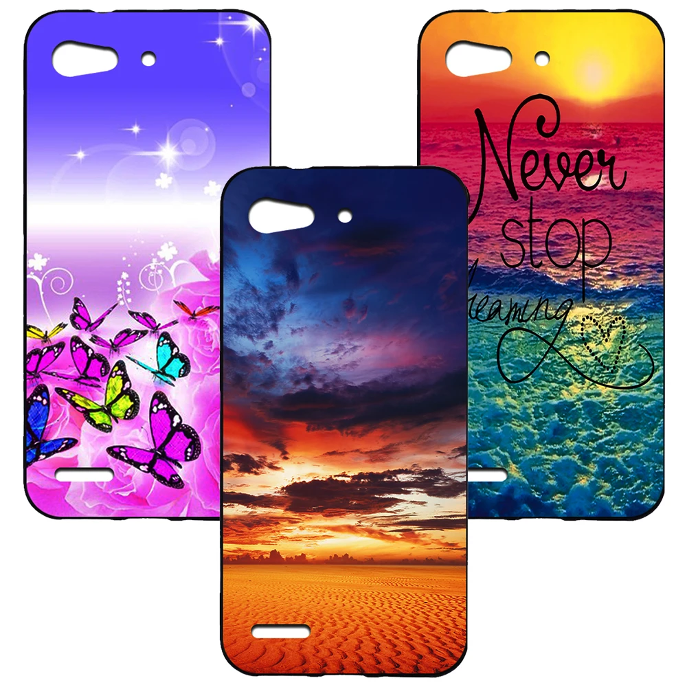 

For ZTE Blade X7 (D6) V6 Cute Cartoon Pattern Style Cool Gel Soft TPU Silicone Case Phone Cover Celular for ZTE Blade X7 (D6) V6