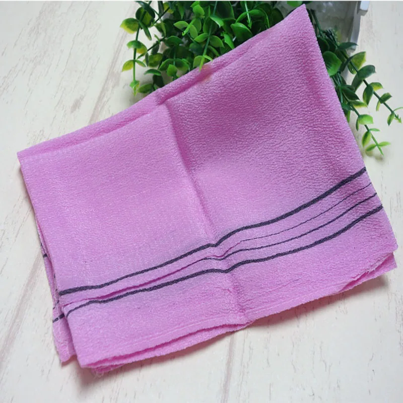 3 шт./лот корейский отшелушивающий скраб банные варежки итальянский цвет розовое полотенце(Сделано в Китае