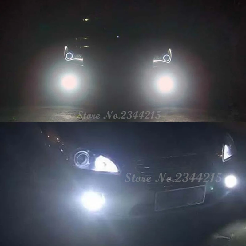 Boaosi 2x H11 H8 Светодиодный лампочки canbus с зеркальным отражателем дизайн для Противотуманные фары нет ошибок для Mercedes Benz W211 W212 W164 W221