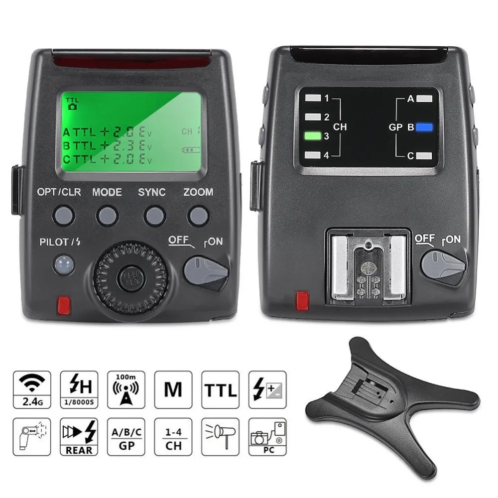 Meike GT-600C E-TTL 1/8000s HSS 2.4G Wireless Flash Trigger for Canon 700D 650D 600D 550D 7D 6D 5DII 60D 50D | Электроника