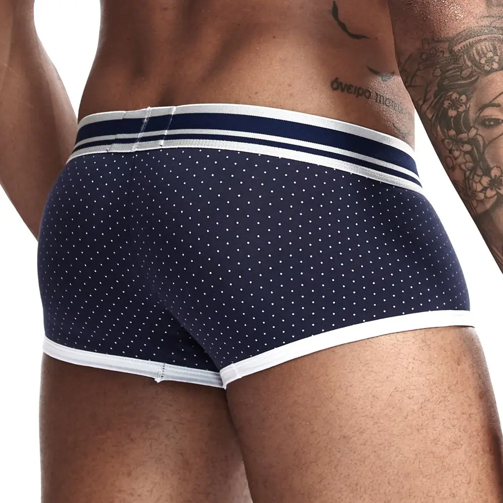 JOCKMAIL Брендовые мужские трусы дышащие боксеры хлопковое Мужское нижнее белье u