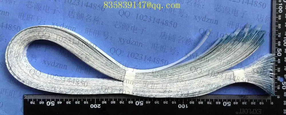 

FFC cable 1.0 pitch-11pin-600mm-B opposite direction flexible flat cable ROHS customization is available