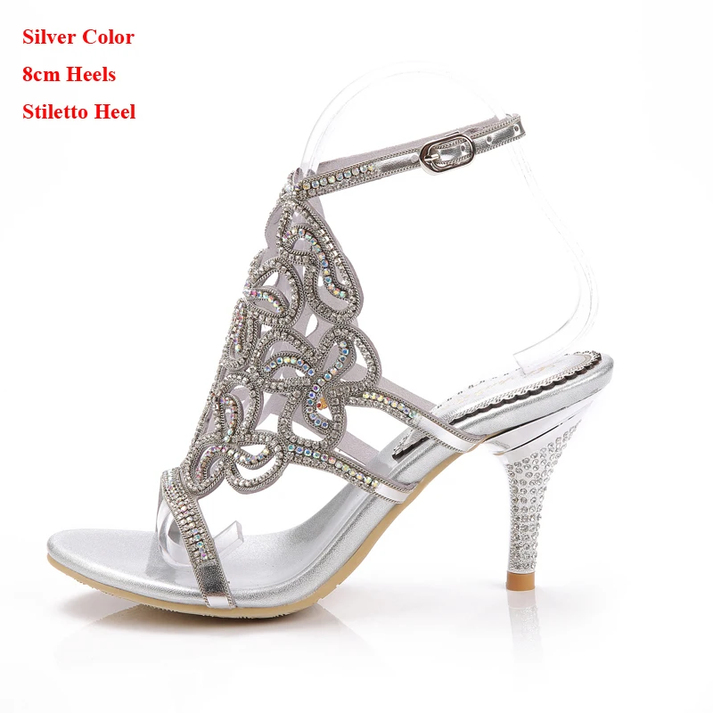 106 silver stiletto