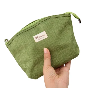 

JJdxbppdd Women's Cosmetic Bag Zipper Large Capacity Storage Toiletry Makeup Bag Case Canvas Washing Organizer Case Necessaries